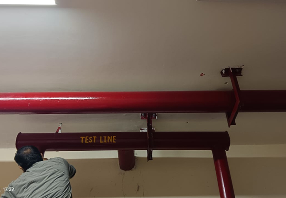 test-line-installation